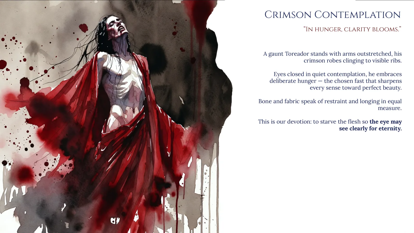 Crimson Contemplation