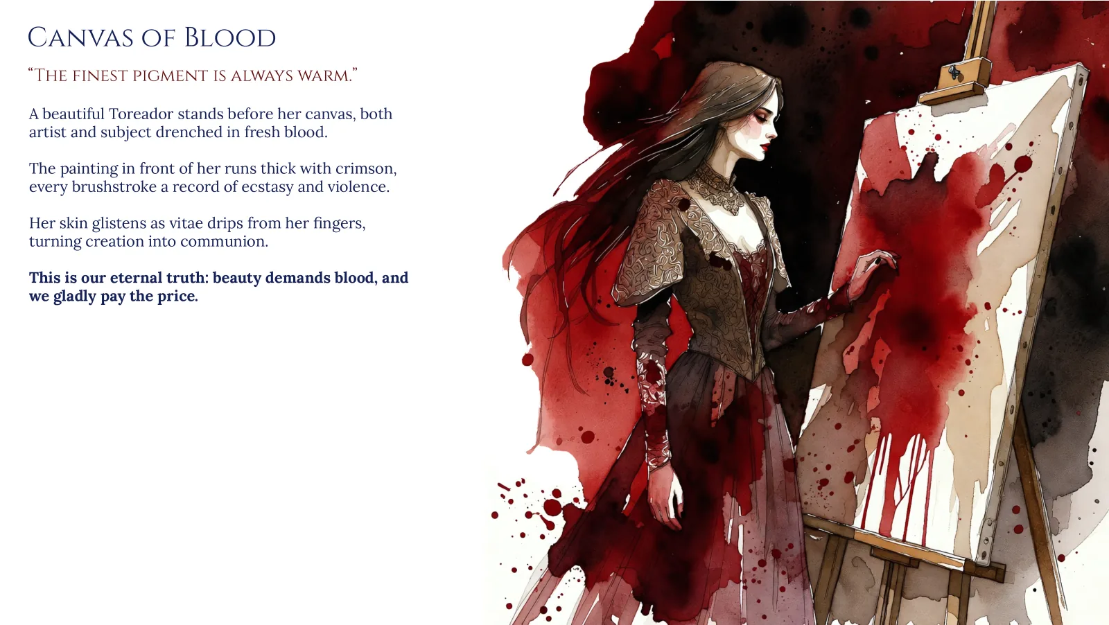 Canvas of Blood