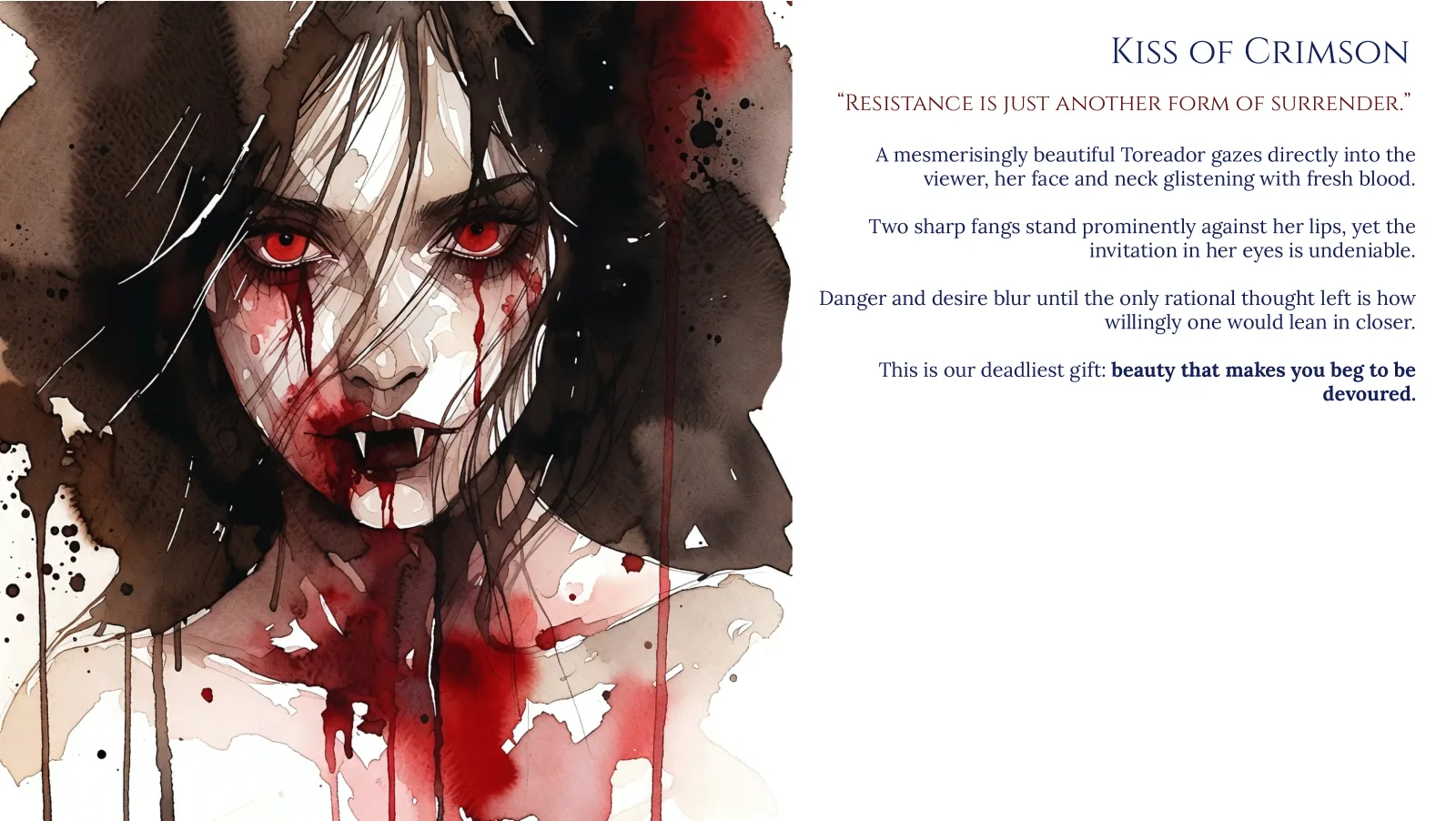 Kiss of Crimson